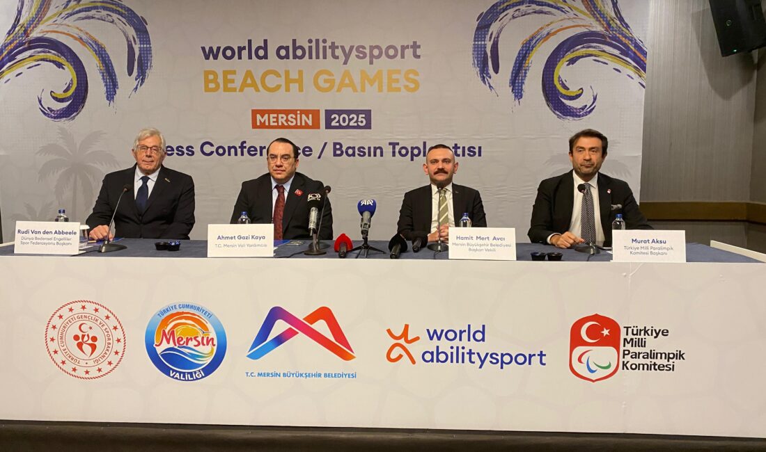 Mersin, ‘Dünya Bedensel Engelliler Plaj Oyunları’na ev sahipliği yapacak Mersin, 18-25 Ekim tarihleri arasında 26 ülkeden 400’ü sporcu olmak