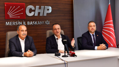 Cumhuriyet Halk Partisi (CHP) Mersin İl Başkanı Koral Ömür, önümüzdeki