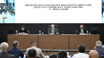 Mersin Büyükşehir Belediye Meclisi’nin 2025 Yılı Ekim Ayı Olağan Toplantısının