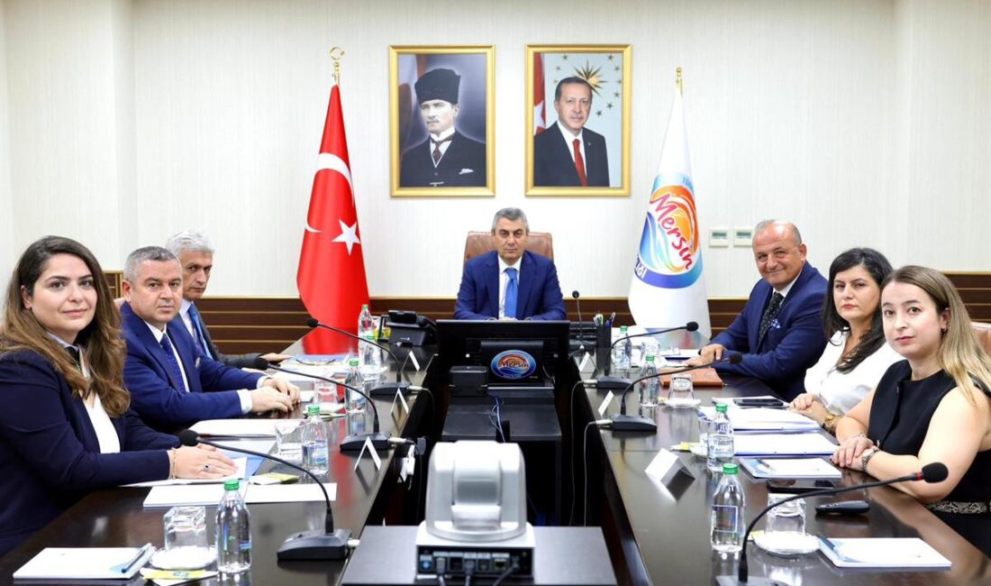 Mersin Valisi Atilla Toros’un başkanlığında, “Mersin İlinde Kadına Karşı Şiddetin