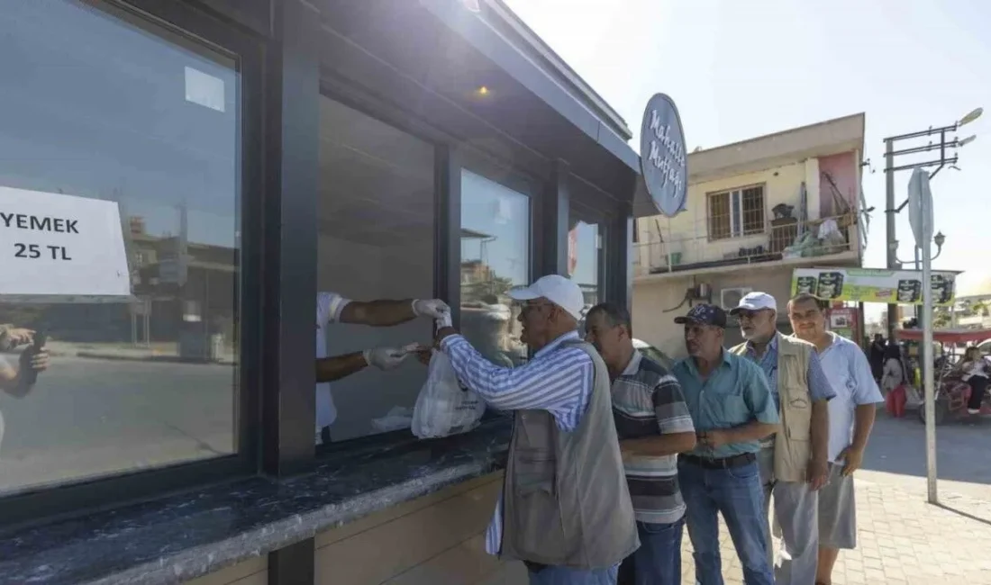 Mersin Büyükşehir Belediyesi, dar gelirli vatandaşlara uygun fiyatlı ve sağlıklı
