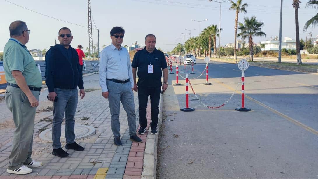 ÖZDEMİRCİ, YENİŞEHİRDEKİ MTSK DİREKSİYON UYGULAMA SINAVI’NI YERİNDE İNCELEDİ İl Millî Eğitim Müdürü Muhammed Özdemirci, Yenişehirdeki Motorlu Taşıt Sürücü