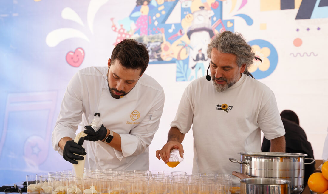 4. ULUSLARARASI TARSUS FESTİVALİ’NDE MASTERCHEFLERDEN GASTRONOMİ ŞÖLENİ Tarsus’un tarihi atmosferinde gerçekleşen ‘4. Uluslararası Tarsus Festivali’, ikinci gününde