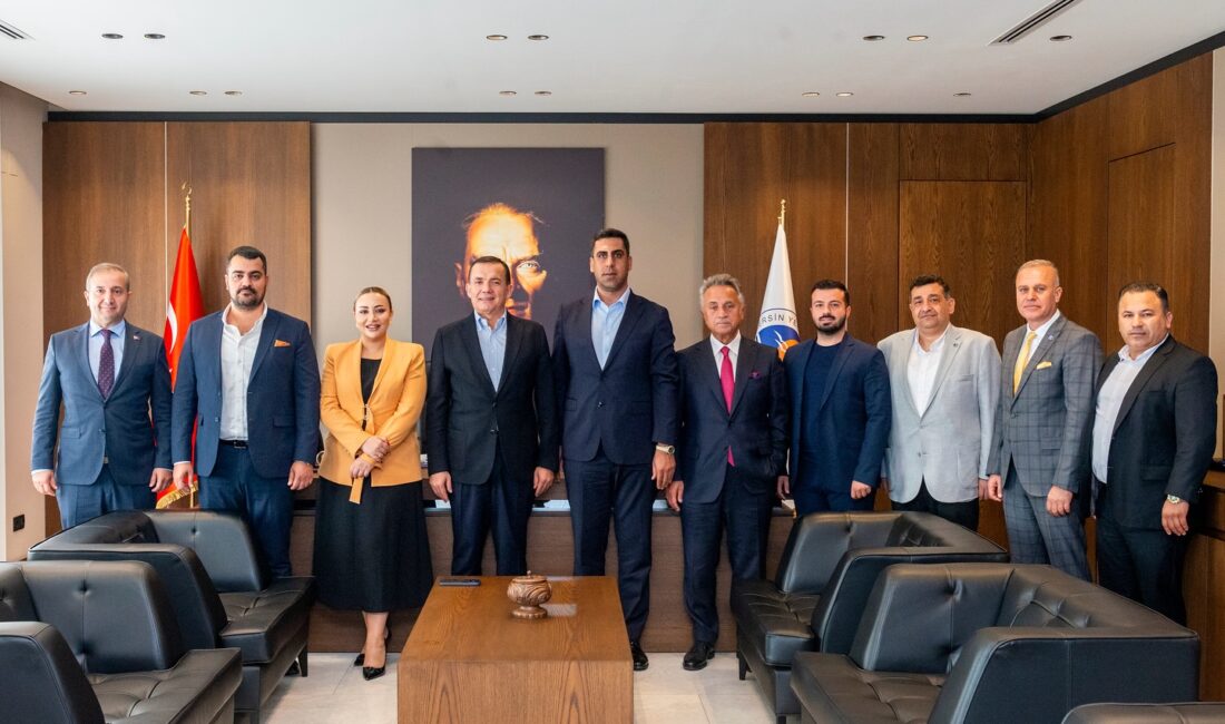 MİY YÖNETİMİ ZİYARETLERİNE DEVAM EDİYOR Mersin İdman Yurdu Kulüp Başkanı Servet Özdemir ve Yönetim Kurulu