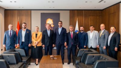 Mersin İdman Yurdu Kulüp Başkanı Servet Özdemir ve Yönetim Kurulu