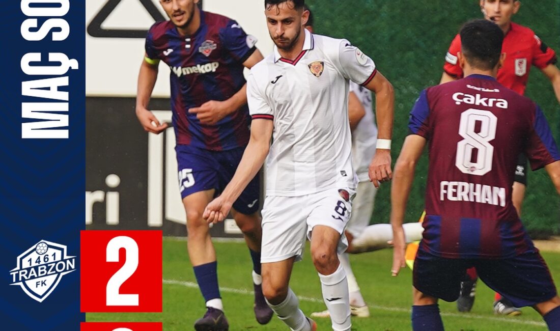 YENİ MİY SON SANİYEDE YIKILDI! Yeni Mersin İdman Yurdu deplasmanda oynadığı rakibi 1461 Trabzon FK