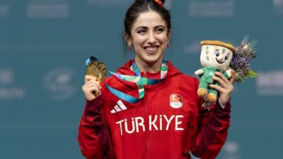 Suudi Arabistan’ın başkenti Riyad’da düzenlenen 6. İslami Dayanışma Oyunları’nda, kadınlar