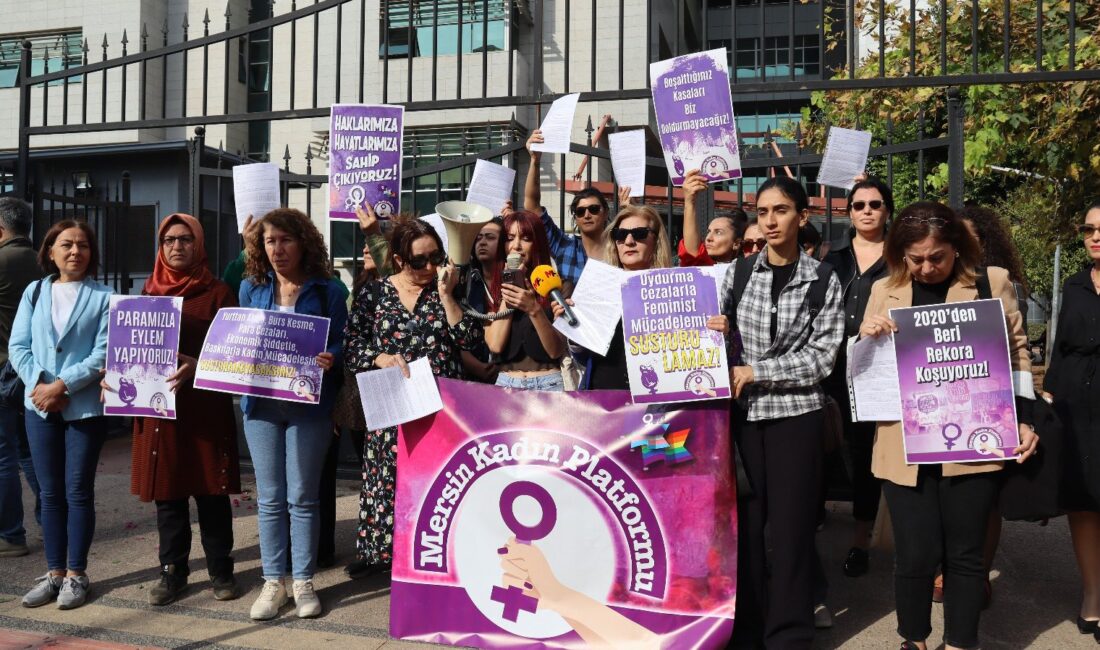 ‘KADINLARA KEYFİ CEZA!’ Mersin Kadın Platformu üyelerine, yapılmamış bir eyleme katıldıkları iddiasıyla idari