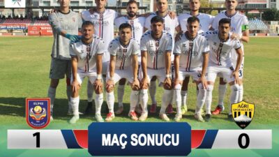 Silifke Belediyespor, ligin 11. haftasında Silifke Şehir Stadyumunda karşılaştığı Ağrı