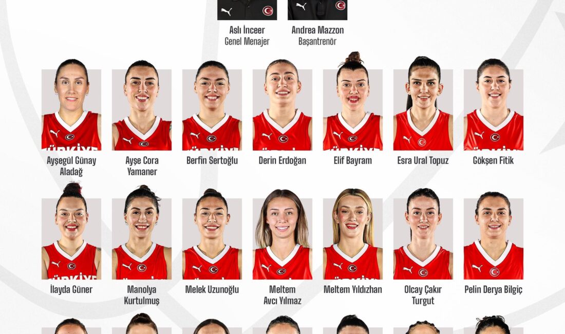 ÇBK Mersin’den Sinem Ataş Milli Takım’da FIBA 2026 Kadınlar Dünya Kupası Elemeleri hazırlıklarına başlayacak A Milli