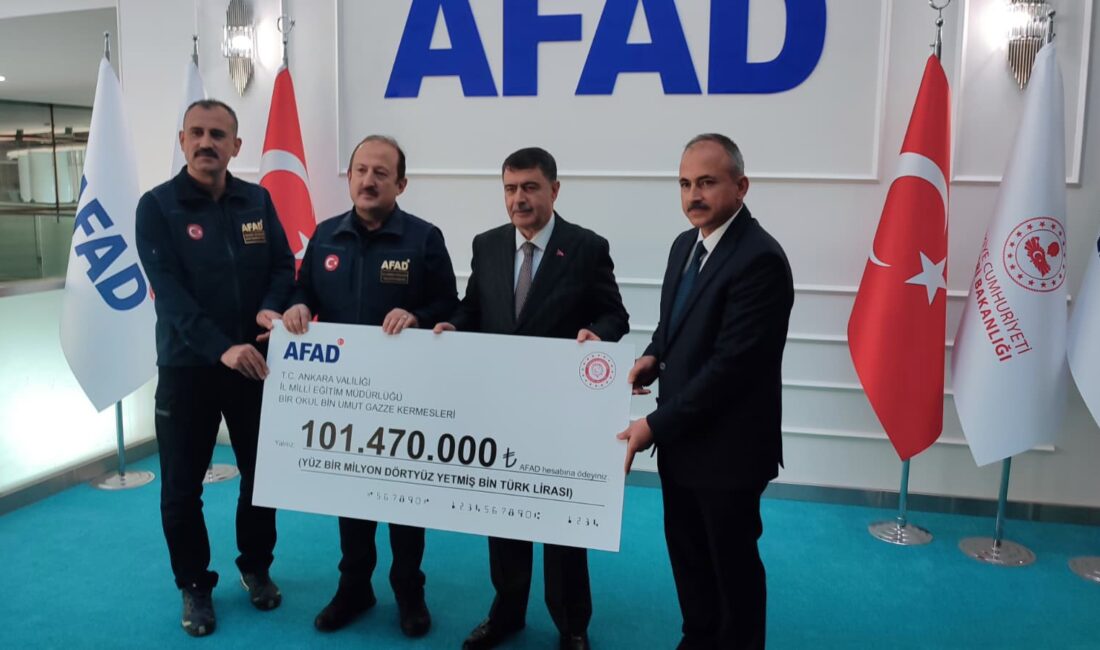 Toplamda 102 bin 600 ton malzeme Gazze’ye ulaştırılmak üzere ülkemizden yola çıkartıldı Afet ve Acil Durum Yönetimi Başkanlığı (AFAD) Başkanı Ali Hamza