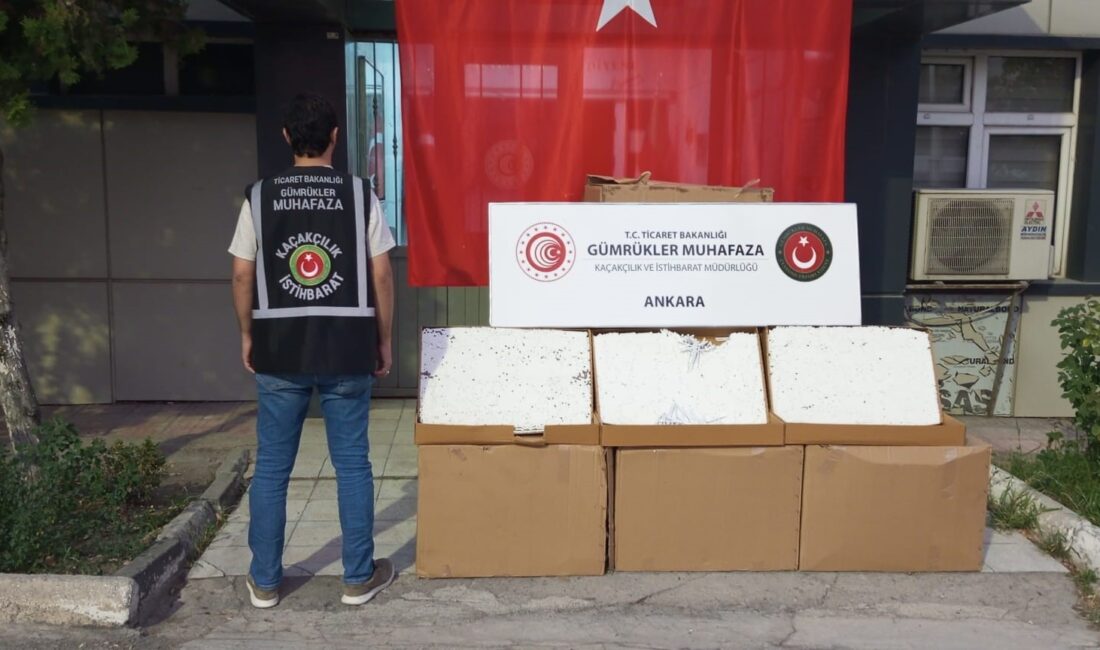 Değeri 274 milyon TL’yi aşan makaron ve makaron üretim malzemesi ele geçirildi Ticaret Bakanlığı Gümrükler Muhafaza ekipleri 30 ayrı operasyonda değeri 274