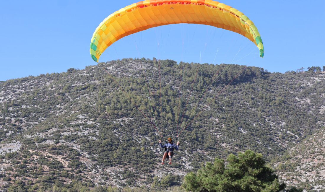 Mersin‘in Anamur ilçesinde, Türkiye Hava Sporları Federasyonu tarafından düzenlenen Yamaç