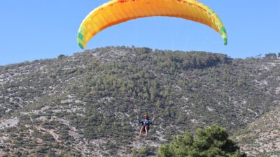 Mersin‘in Anamur ilçesinde, Türkiye Hava Sporları Federasyonu tarafından düzenlenen Yamaç