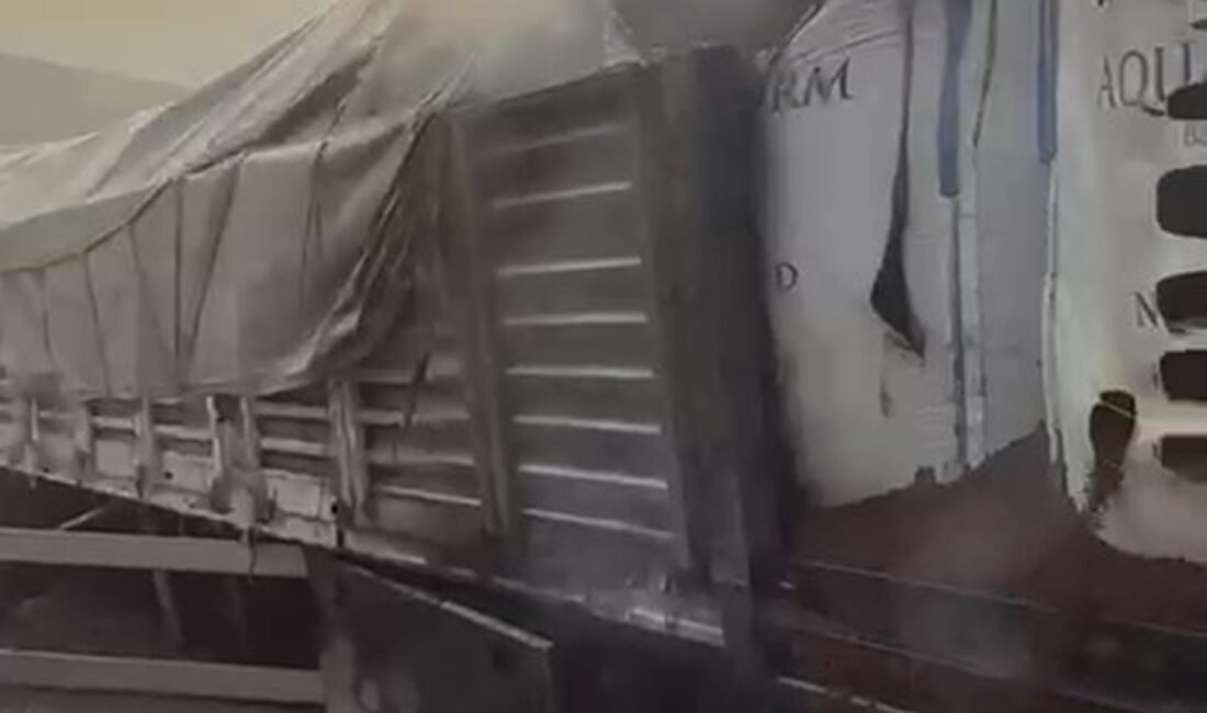 Mersin’de tırda çıkan yangın korkuttu Mersin’in Mut ilçesinde seyir halindeki tırda yangın çıktı. Yangına müdahale