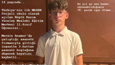 Mersin’in Anamur ilçesinde, Rüştü Kazım Yücelen Mesleki Eğitim Merkezi 11.