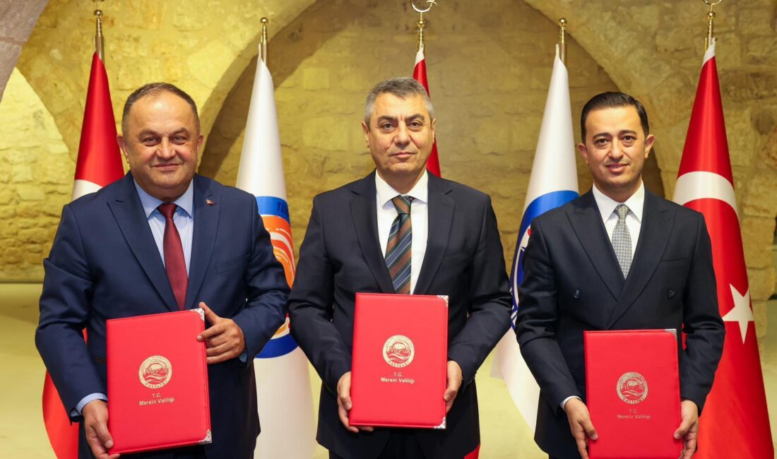 Coşkun Doğmuş’tan Örnek Protokol Mersin Valisi Atilla Toros’un himayelerinde, hayırsever Coşkun Doğmuş ile İl