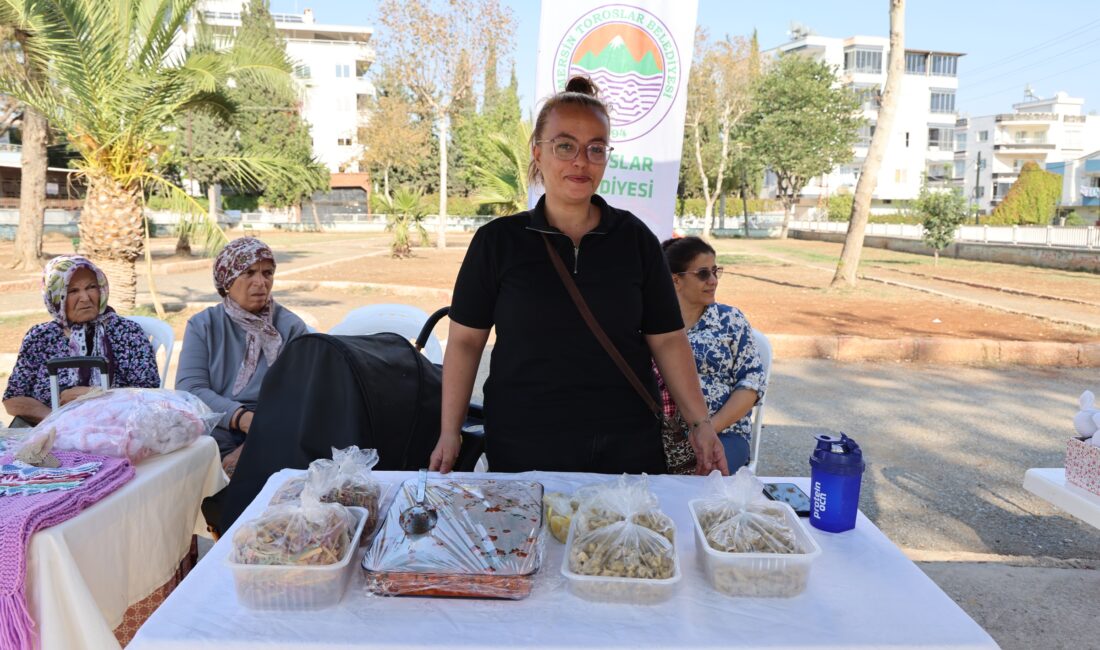 Toroslar Belediyesi, kadınların el emeğini, üretim gücünü ve dayanışmasını görünür