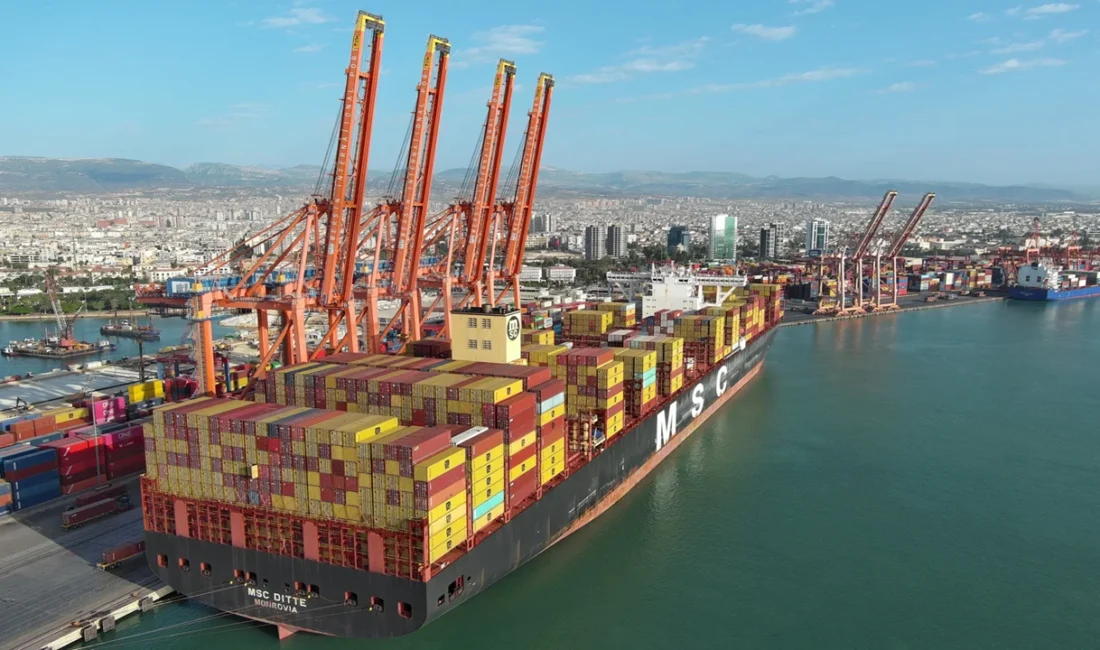 Mersin Uluslararası Limanı (MIP), 400 metrelik dev konteyner gemisi MSC