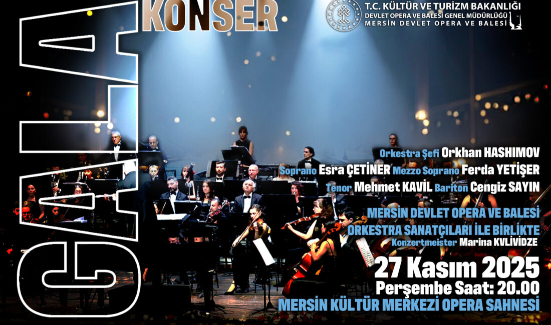 Mersin Devlet Opera ve Balesi, 27 Kasım 2025 Perşembe saat