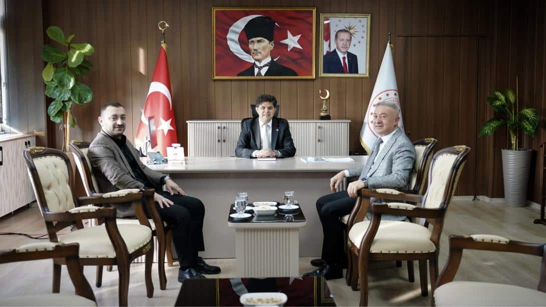 HACI ÖZKAN’DAN İL MİLLÎ EĞİTİM MÜDÜRÜ ÖZDEMİRCİ’YE HAYIRLI OLSUN ZİYARETİ TBMM 26. ve 27. Dönem AK Parti Mersin Milletvekili Hacı