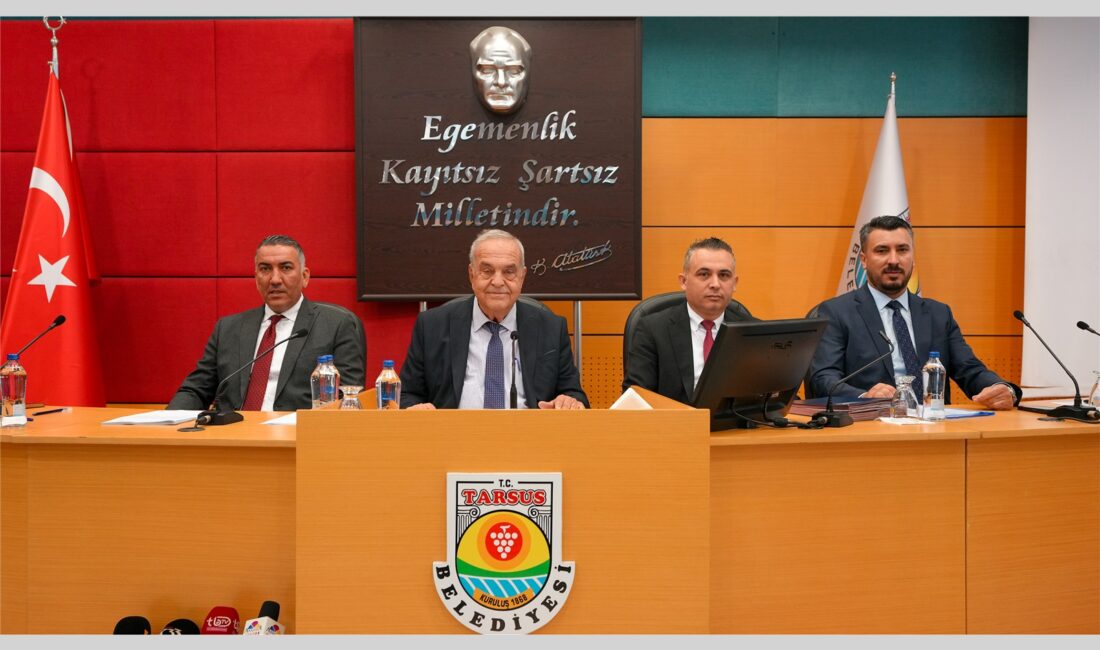 Tarsus Belediyesi’nin Kasım ayı olağan meclis toplantısı, Tarsus Belediyesi Belediye