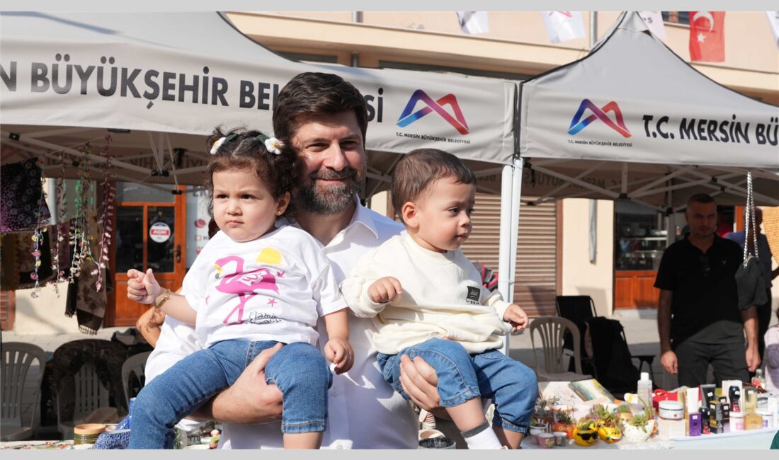 BAŞKAN ALİ BOLTAÇ, TARSUS FESTİVALİ’NDE HALKLA İÇ İÇE Tarsus Belediye Başkanı Ali Boltaç, yerel üretimin ve doğa dostu