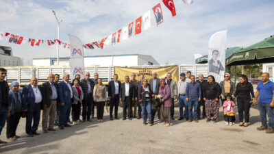 Mersin Büyükşehir Belediyesi’nin kırsal kalkınmaya ve üretime destek projesi ‘Hadi Gel