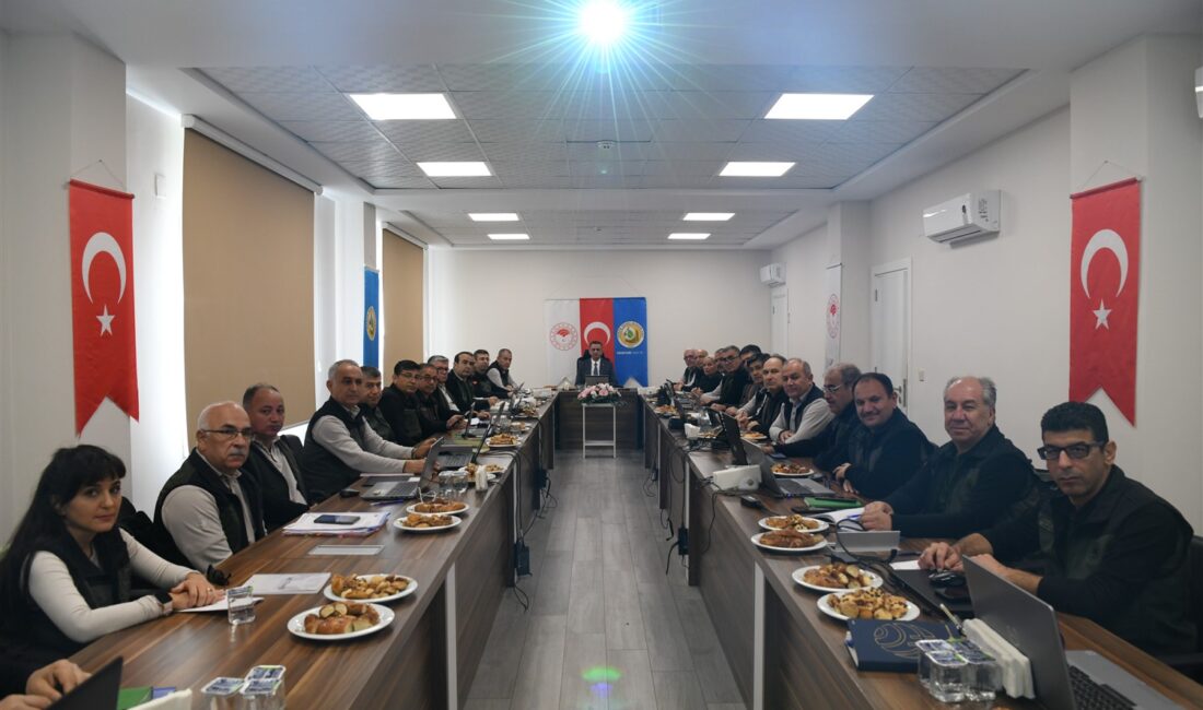 Değerlendirme Toplantısı Gerçekleştirildi Mersin Orman Bölge Müdürü Rifat Ataş başkanlığında, Erdemli Orman İşletme