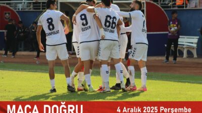 Silifke Belediyespor, Ziraat Türkiye Kupası 4. Tur mücadelesinde 4 Aralık