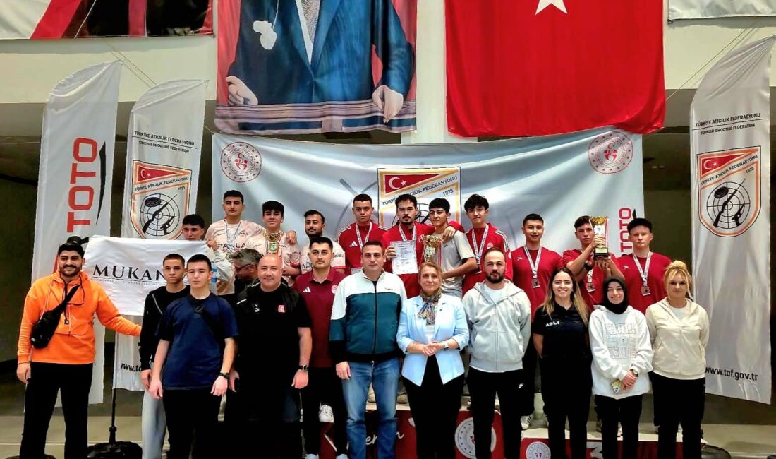 Mersin’in ev sahipliğinde gerçekleştirilen Havalı Silahlar Avrupa Şampiyonası Milli Takım