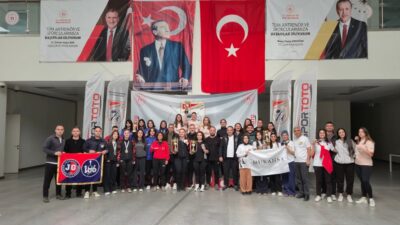 Mersin’in ev sahipliğinde gerçekleştirilen Havalı Silahlar Avrupa Şampiyonası Milli Takım