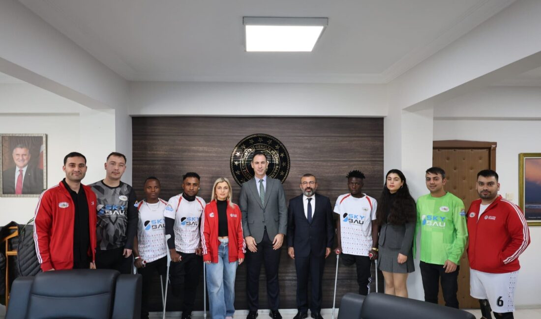 Mersin Gençlik ve Spor İl Müdürü Göksun Öz, Türkiye Ampute