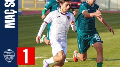 TFF 2. Lig Kırmızı Grup’ta 17. hafta maçında Kırklarelispor, sahasında