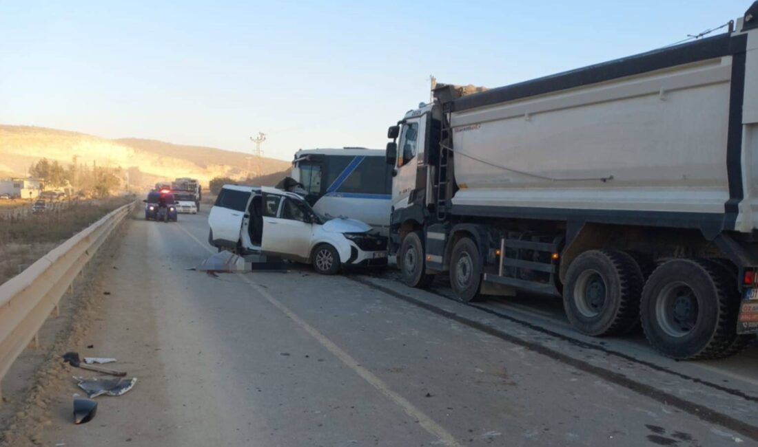 Mersin‘in Tarsus ilçesinde meydana gelen trafik kazasında 1 kişi hayatını