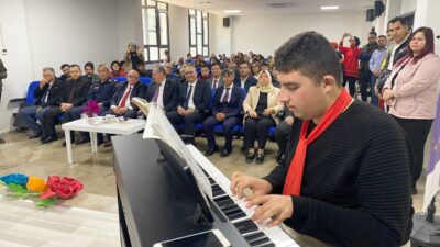 Mersin’in Erdemli ilçesinde özel bireyler tarafından düzenlenen etkinlik renkli anlara