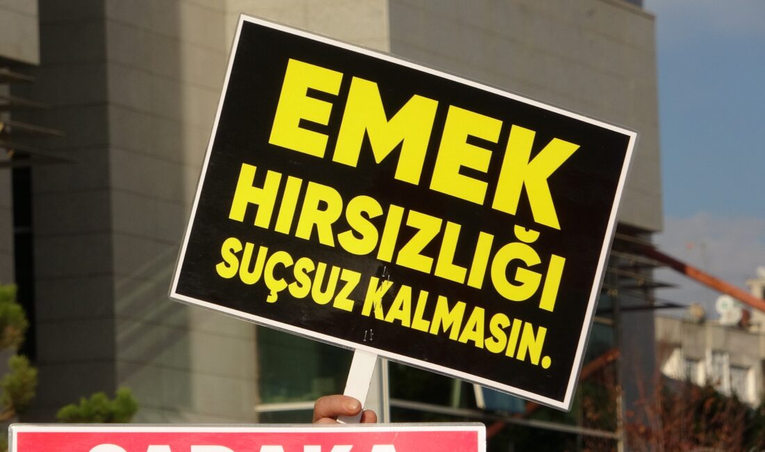 DEM Parti Mersin Milletvekili Perihan Koca, ÖSA Güney Firmas› iﬂçilerinin