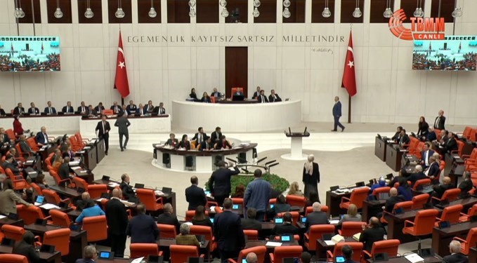 TBMM Genel Kurul bütçe görüşmelerinde AK Partili İbrahim Ethem Taş,