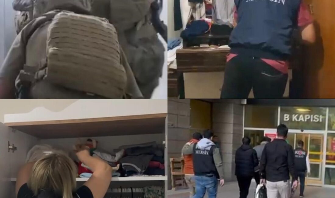 Mersin’de silahla korku ve baskı oluşturup haraç isteyen suç örgütüne