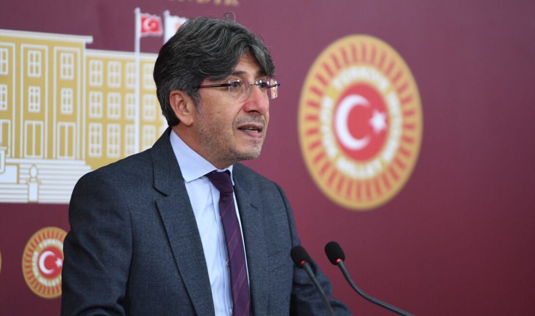 DEM Parti Mersin Milletvekili Av. Ali Bozan, Meclis’te gerçekleştirdiği basın