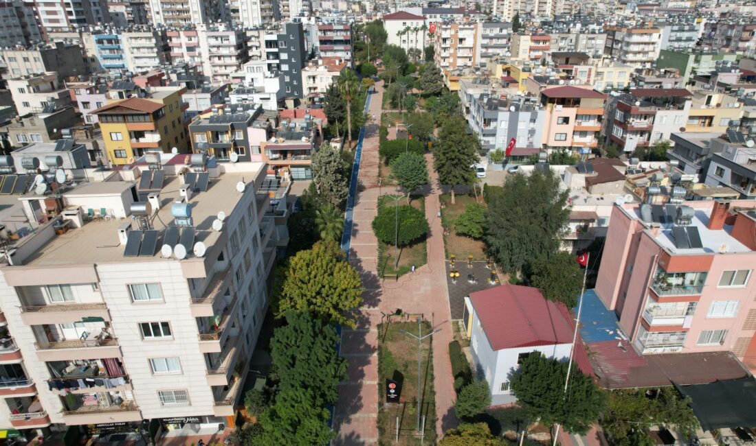 Akdeniz Belediyesi’nden Yenimahalle’ye Modern Park, Şehidimize Vefa Akdeniz Belediyesi, her gün yüzlerce vatandaşın dinlenmek, spor yapmak ve