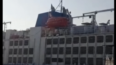 Angus cinsi büyükbaş hayvan yüklü bir gemi Taşucu Limanı’na demir