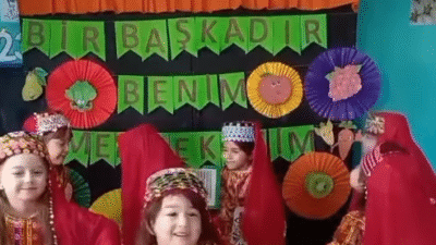 Trabzon’da eğitim veren Özel İlgi Anaokulu idaresi Silifke Folkloru’nu okullarında