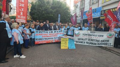 Türkiye Emekliler Derneği (TÜED) Mersin Şubesi ve 2021 Tüm Emekliler