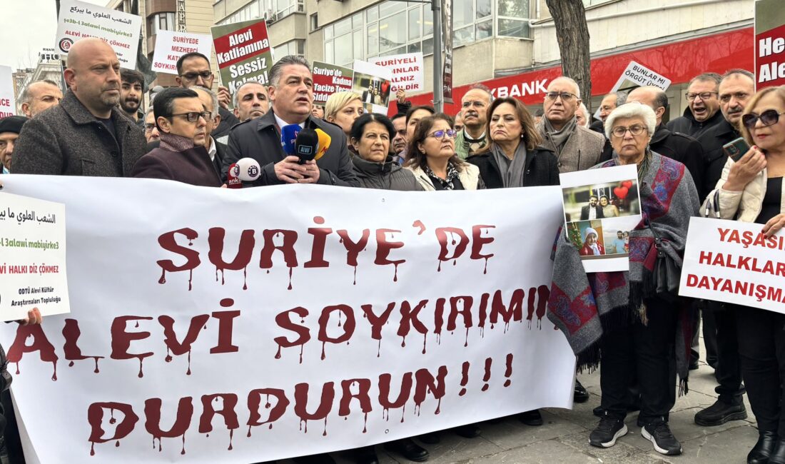 ‘YAYLADAĞ’DA İNSANİ KORİDOR AÇILSIN’ ‘SOYKIRIM DURDURULSUN’ ! Suriye’de Alevilere yönelik artan saldırılar ve katliam haberleri, Ankara’da birçok