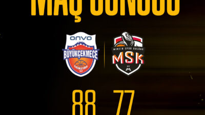 Mersin Spor ligin 10. haftasında deplasmanda Onvo Büyükçekmece Basketbol ile