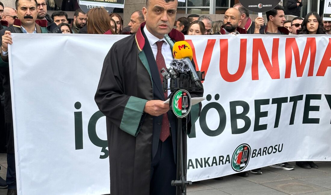 “HUKUKSUZLUKLAR KARŞISINDA SAVUNMANIN SUSMASI DÜŞÜNÜLEMEZ!” Mersin Barosu Başkanı Av. Gazi Özdemir, hukuksuzca gözaltına alınan, tutuklanan