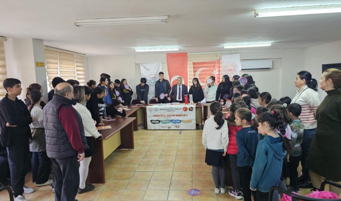 MERSİN ÇOCUK HAKLARI MECLİSİ TOPLANDI Aile ve Sosyal Hizmetler İl Müdürlüğü bünyesinde faaliyet gösteren Çocuk