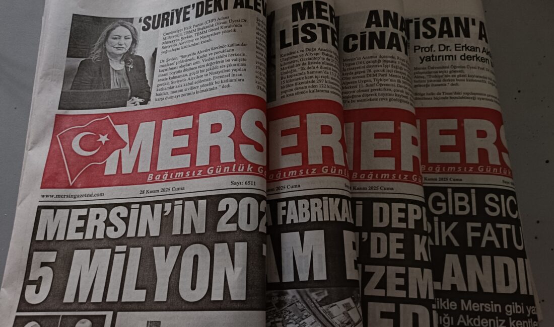 Mersin Gazetesi’nin yaşı, aslında bu kentin hafızasının da karşılığıdır. 33’üncü