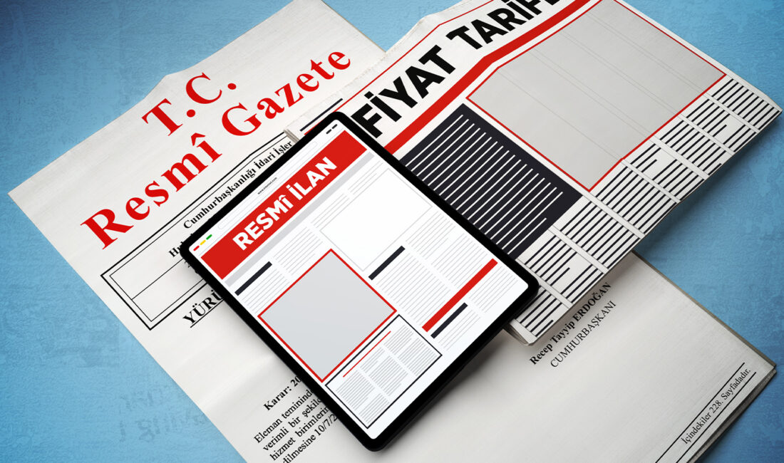 Basın İlan Kurumu Genel Kurulu tarafından teklif edilen Resmî İlan